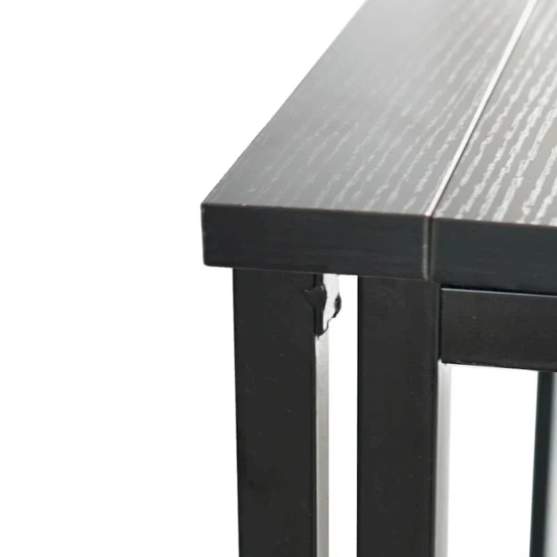 Porch & Den Elliott Folding Writing Desk - Versatile PC Office Table
