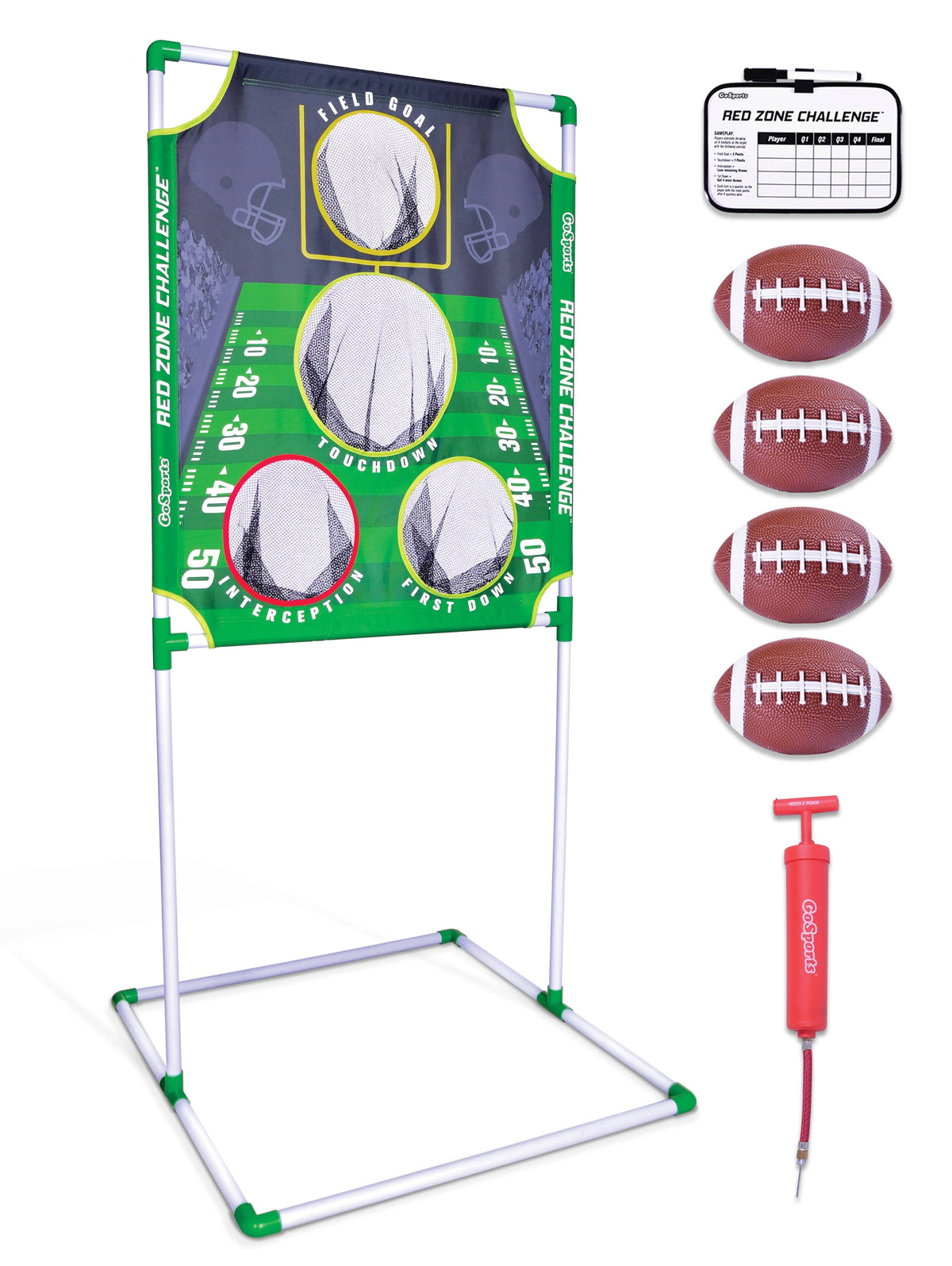 Red Zone Challenge Football Toss Game