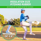 Baseball Pitching Mound Rubber | Regulation
