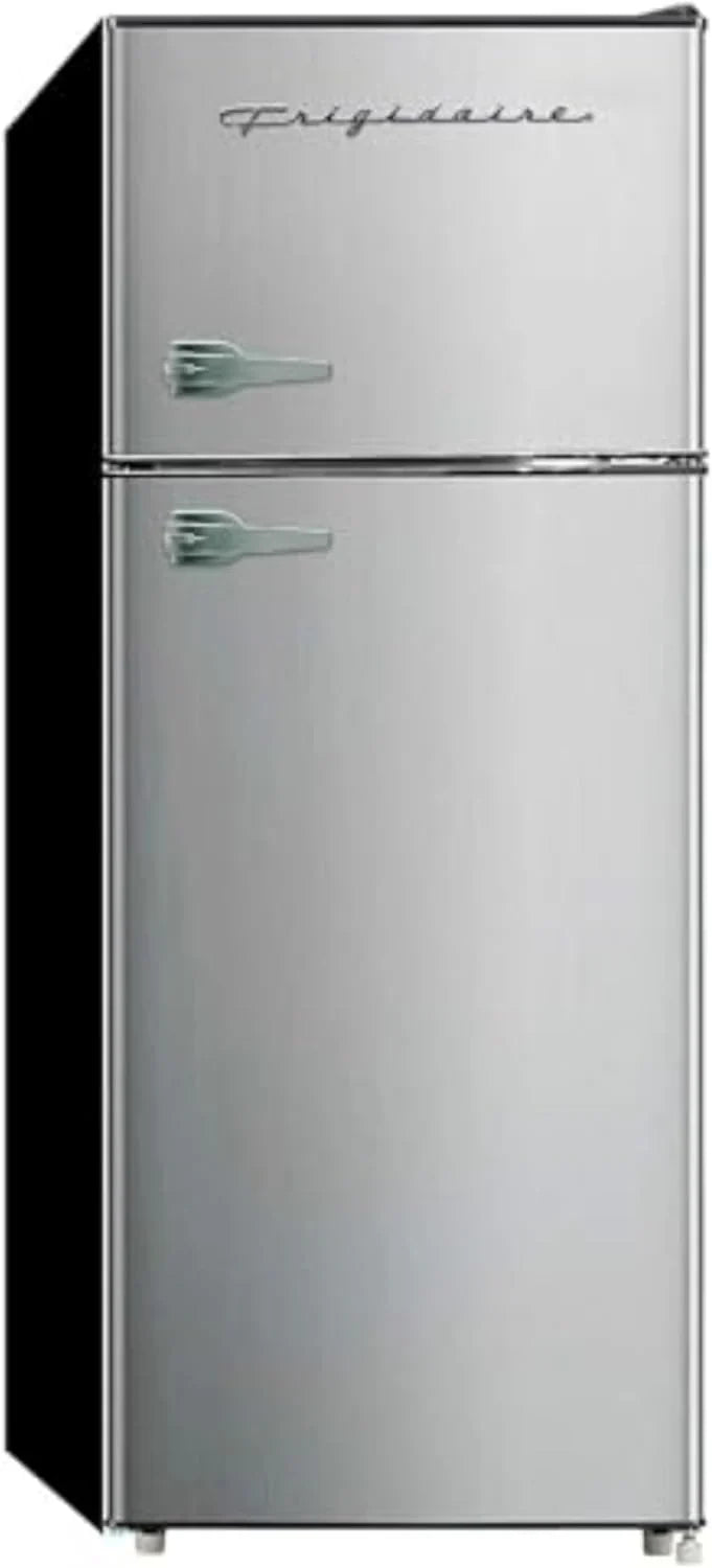 Frigidaire 2 Door Apartment Size Refrigerator Freezer Combo 7.5 cu ft Platinum Series Stainless