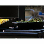 17 inch tabletop griddle with range top black