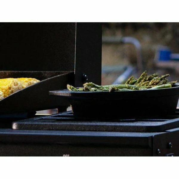 17 inch tabletop griddle with range top black