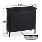 Lightweight Portable Bar with Black Skirt
