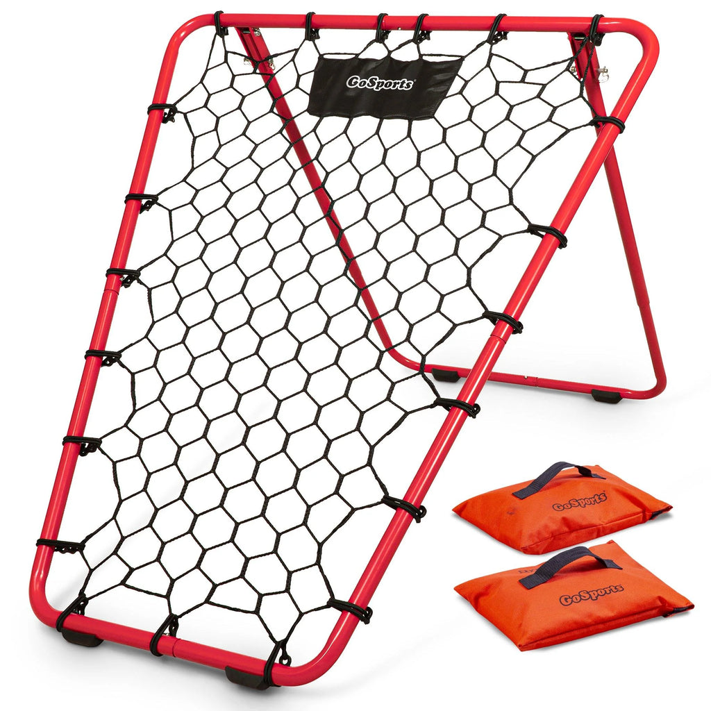Basketball Rebounder with Adjustable Frame