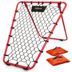 Basketball Rebounder with Adjustable Frame