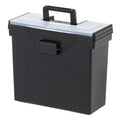 File Box with Lid File Organizer
