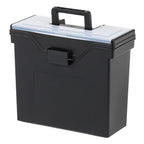 File Box with Lid File Organizer