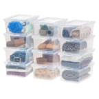 Clear Storage Box - 6.7 QT 12PC