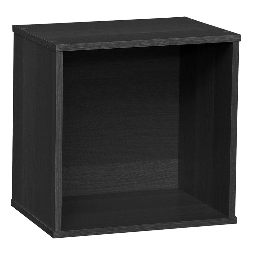 Wood Cube Box without Door | White
