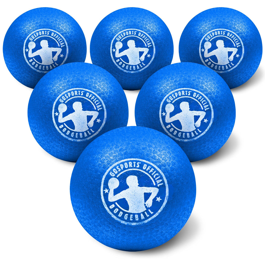 7" No-Sting Air Touch Dodgeballs, 6-pk | Blue