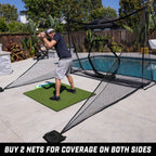Shank Net Attachment for Golf Nets