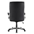 Ergonomic Office Chair with High Back Flip Up Armrests and Rolling Base