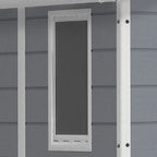 6-Ft. x 7.5-Ft. Plastic Storage Shed