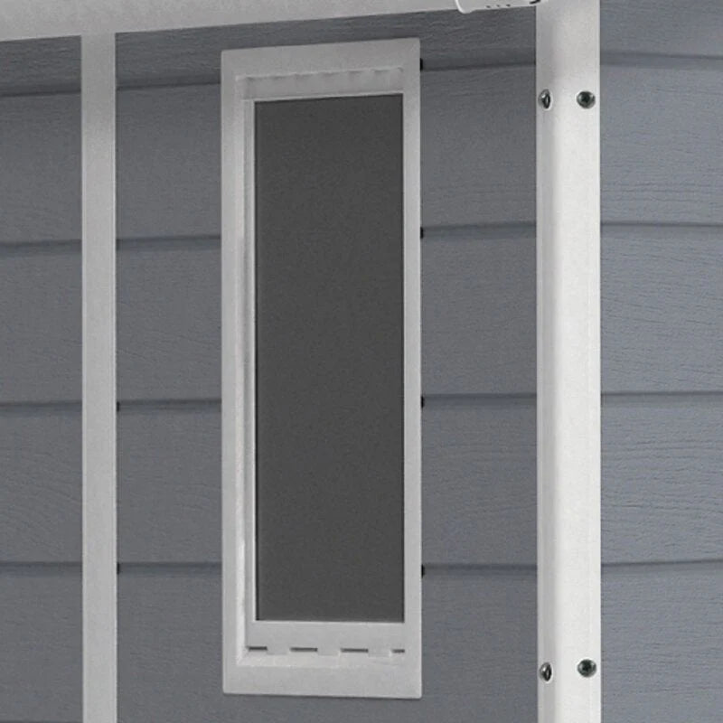 6-Ft. x 7.5-Ft. Plastic Storage Shed