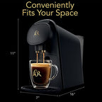 L'OR Barista System Coffee and Espresso Machine Combo