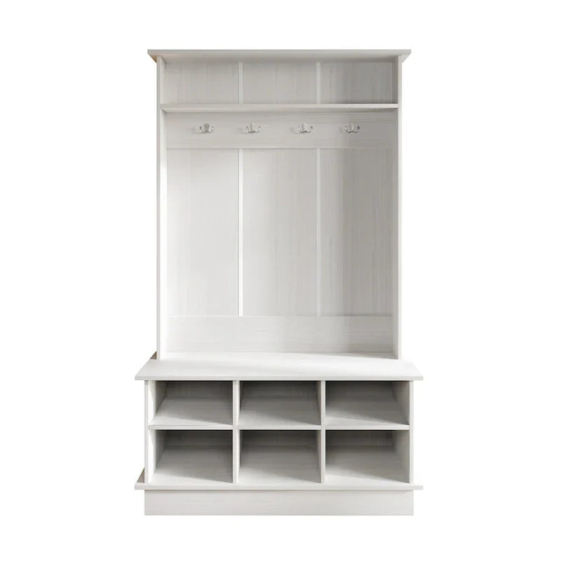 CraftPorch Contemporary Hall Tree with Storage Solutions