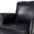 Christopher Knight Home Dowd Faux Leather 3-Piece Club Chair and Sofa Set
