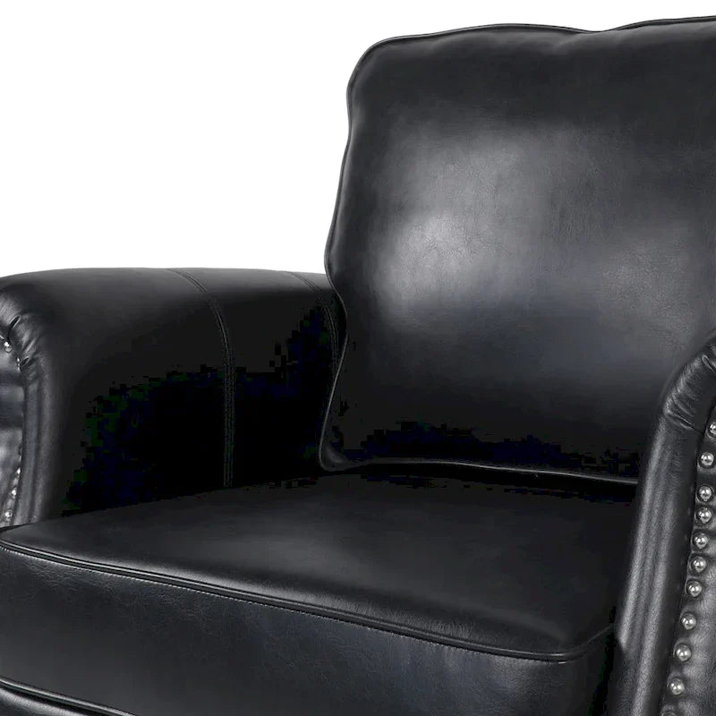 Christopher Knight Home Dowd Faux Leather 3-Piece Club Chair and Sofa Set
