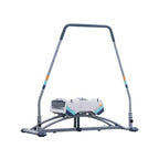 Aeroski 2.0 Ski Fitness Workout Machine with Recoil Spring Resistance Gray