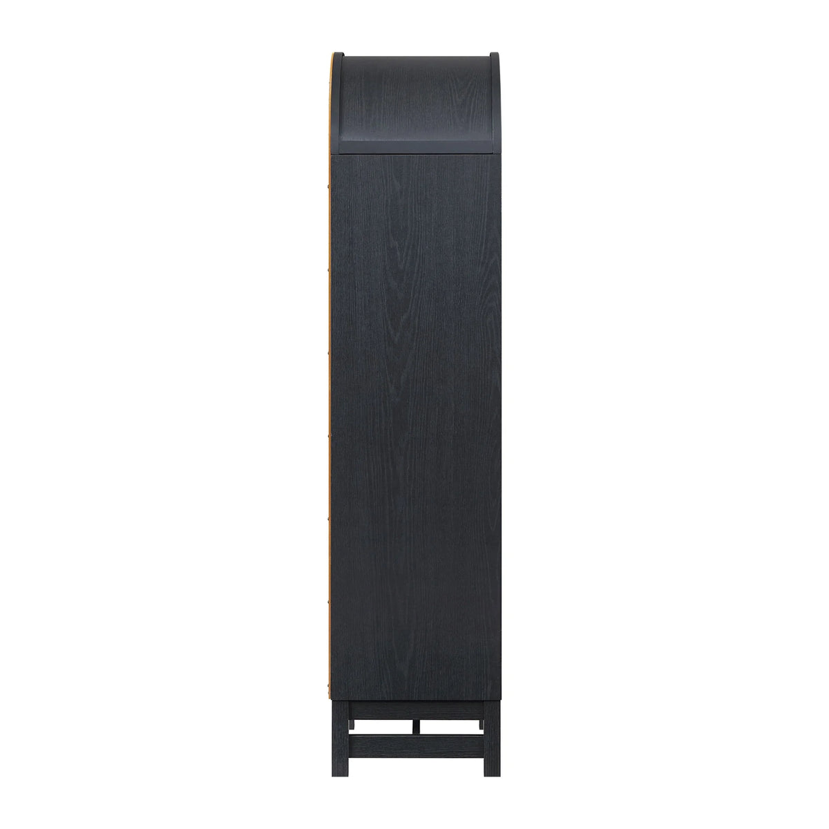 Better Homes & Gardens Juliet Narrow Arch Bookcase, Deep Green and Light Honey