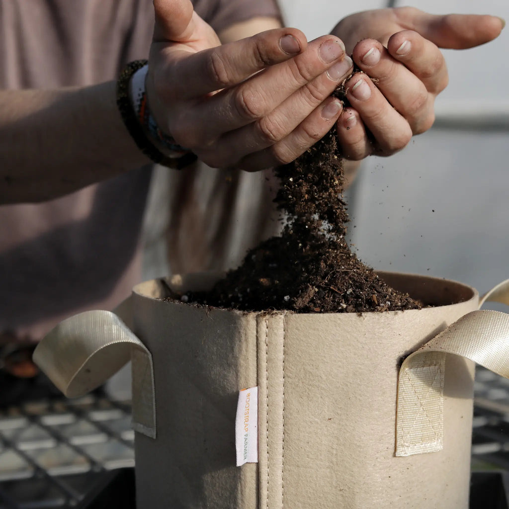2 Gal Grow Bag - Tan | 10 Bags