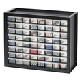 Drawer Parts Cabinet - 64 Drawer | Black