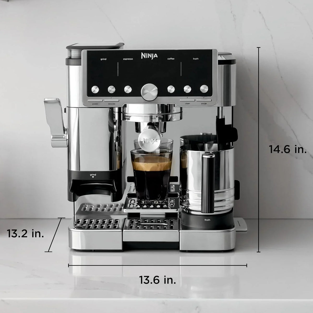 Ninja Luxe Café Pro Series, Espresso Machine, Drip Coffee, Cold Brew