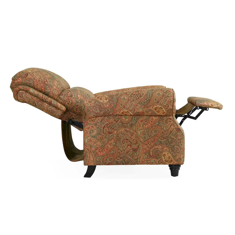 Copper Grove Jessie Paisley Push-Back Recliner Chair